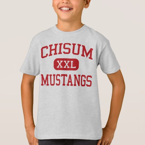 Chisum _ Mustangs _ Middle School _ Paris Texas T_Shirt
