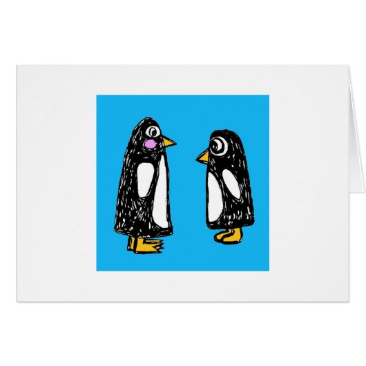 Chit and Chat the Penguins Cards (Front Horizontal)