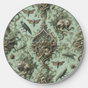 Chitinous Elegy – Gothic Insect  Wireless Charger