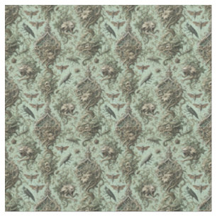 Chitinous Elegy – Gothic Victorian Dense Tile Fabric
