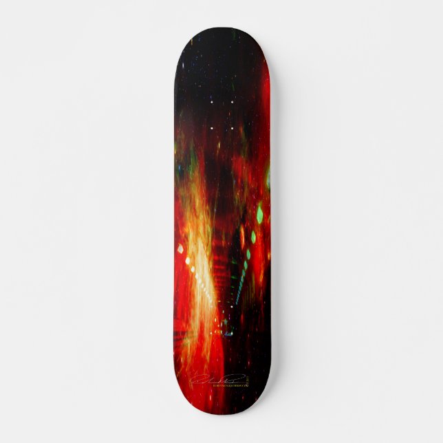 ChiTown at Midnight Skateboard Deck (Front)