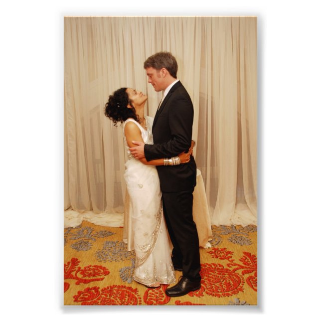 Chitra & Jeffrey: Wedding Photo Print (Front)