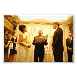 Chitra & Jeffrey: Wedding Photo Print