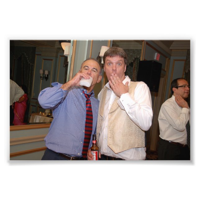 Chitra & Jeffrey: Wedding Photo Print (Front)