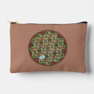 "Chitta Vritti Nirodha" (color drawing) Accessory Pouch