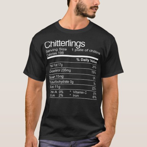 Chitterlings Chitlins Funny Soul Food Facts  T_Shirt