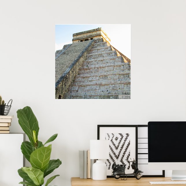  CHITZENITZA PYRAMID Poster (Home Office)