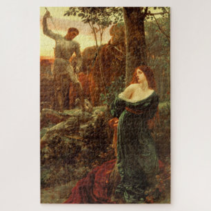 Chivalry (by Frank Dicksee) Jigsaw Puzzle