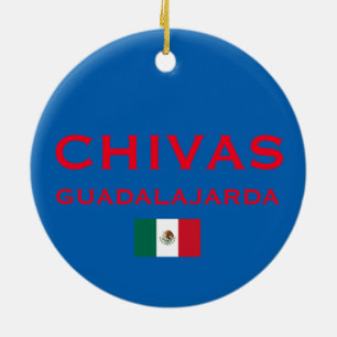Chivas (Guadalajara) Custom Christmas Ornament