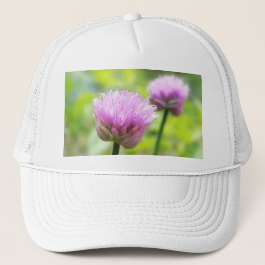 Chive Blossoms Trucker Hat