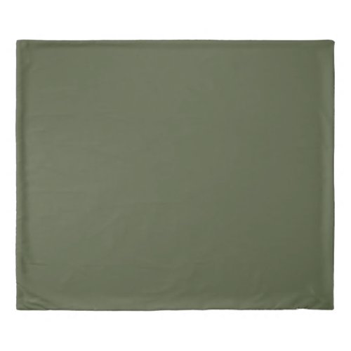 Chive Solid Color Duvet Cover