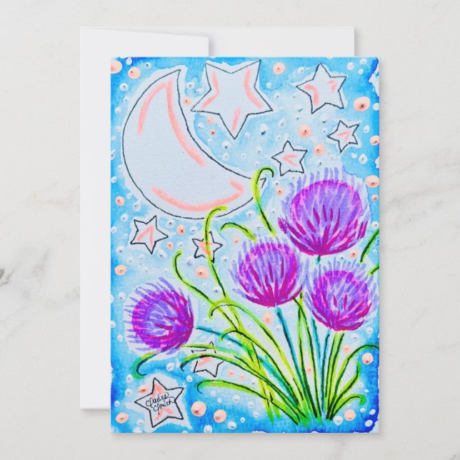 Chives Note Card (Front)
