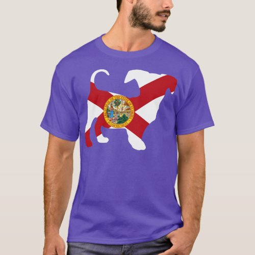 Chiweenie Dog Lover Florida Flag T_Shirt