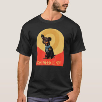 Chiweenie Mama Dachshund and Chihuahua Dog Breed T-Shirt
