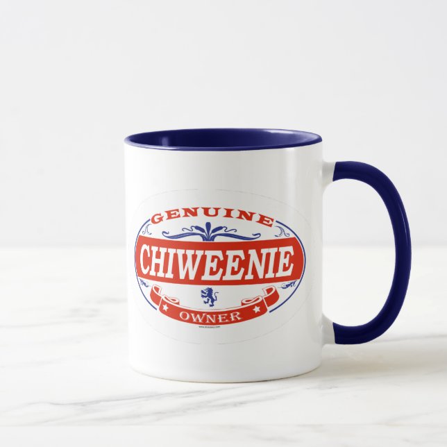 Chiweenie  mug (Right)