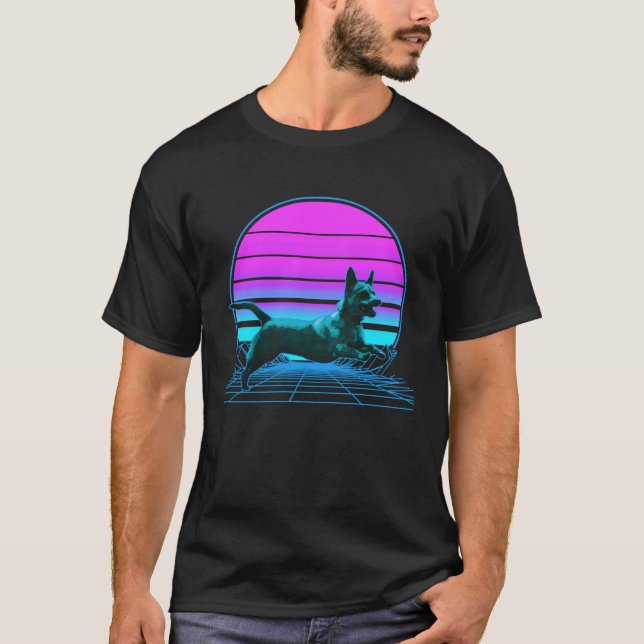Chiweenie Pastel Goth Vaporwave T-Shirt (Front)