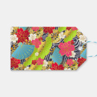 Chiyogami-Washi Styled gift bag Gift Tags