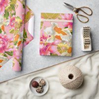 Chiyogami Yuzen Washi Style pattern Wrapping Paper