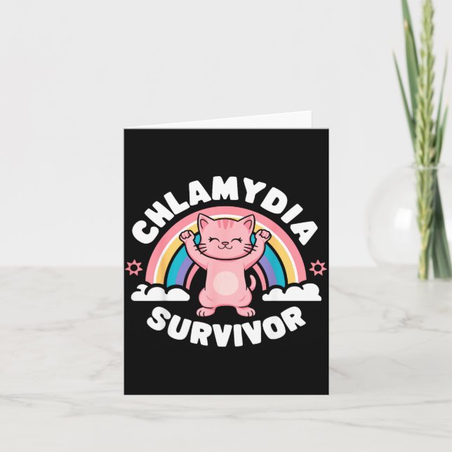 Chlamydia Survivor  Card (Front)