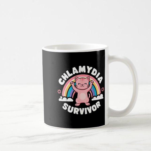 Chlamydia Survivor  Coffee Mug (Right)