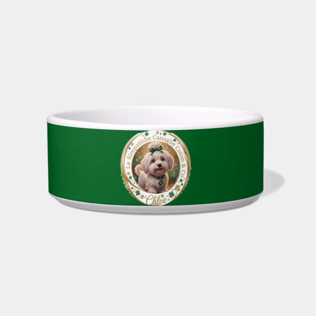 Chloe Green Bosco Bowl - Coton Detectives (Front)