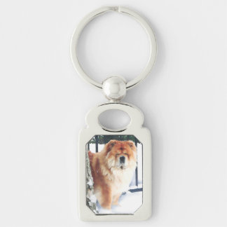 CHLOE heARTdog chow Keychain