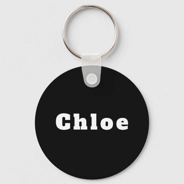 Chloe Keychain (Front)