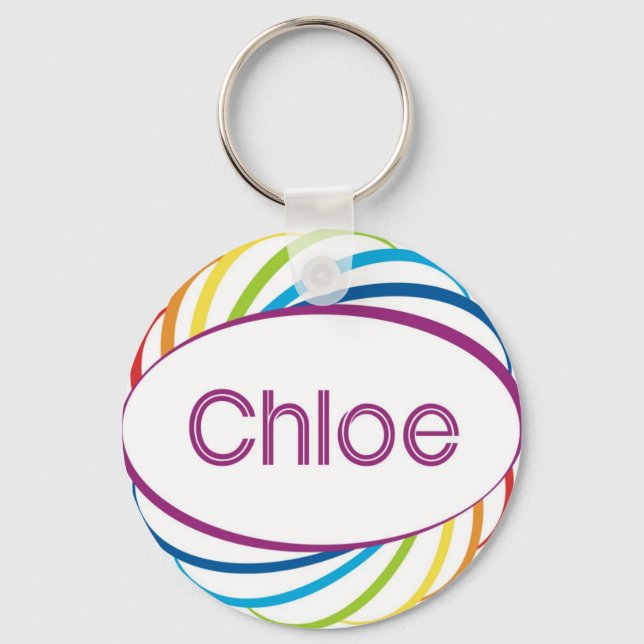 Chloe Keychain (Front)