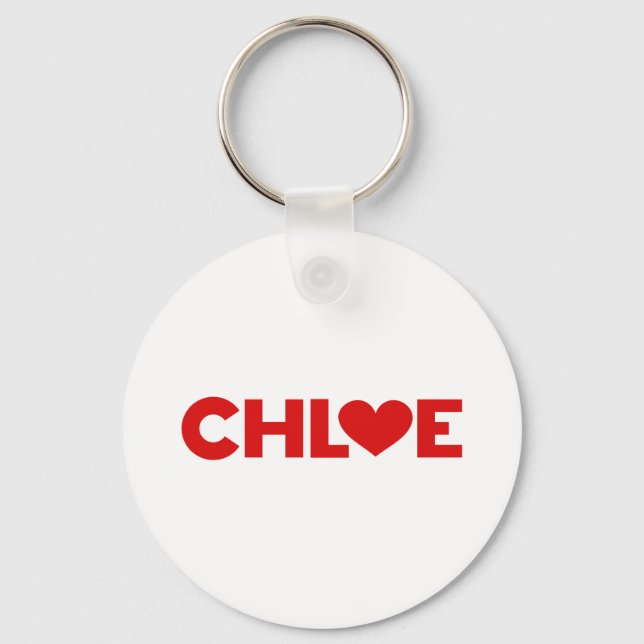 Chloe Love Keychain (Front)