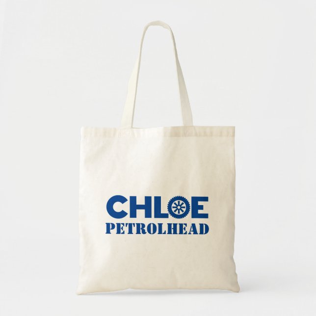 Chloe Petrol Head Tote Bag (Front)