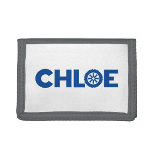 Chloe Petrol Head Trifold Wallet