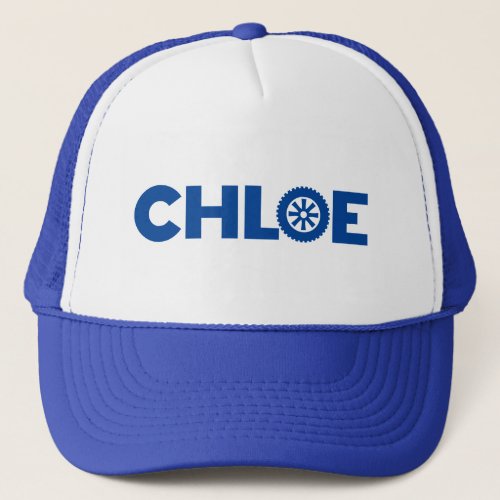 Chloe Petrol Head Trucker Hat