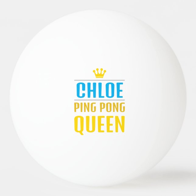 Chloe Ping Pong Ball (Front)