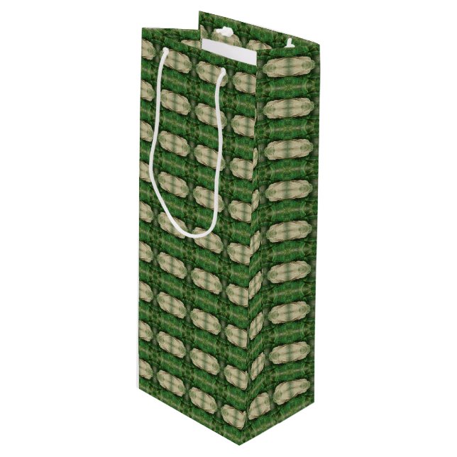 Chloe Wine Gift Bag (Front Angled)