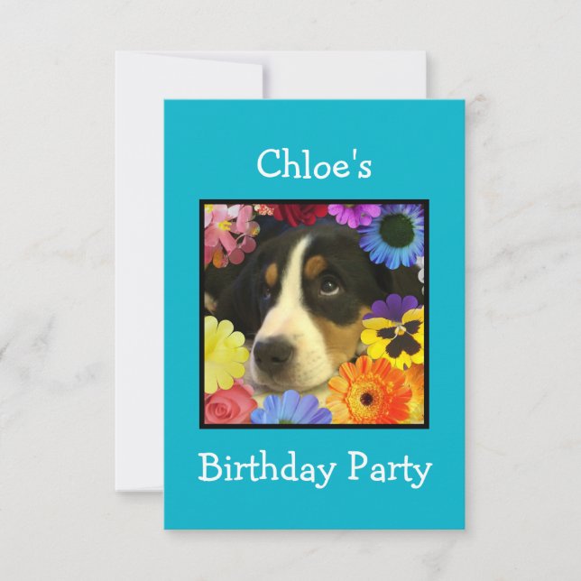 Chloe's Birthday invitation (Front)