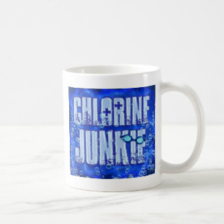 chlorine junkies coffee mug