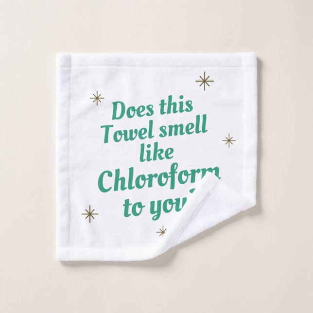 Chloroform Handie  Wash Cloth (Wash Cloth)