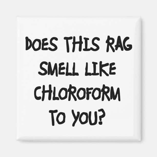Chloroform Magnet (Front)