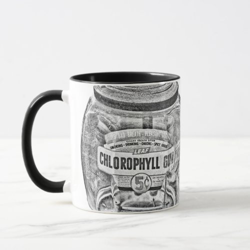 Chlorophyll Gum _ The Original _ Antique Memories Mug