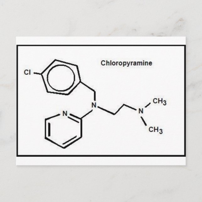 Chloropyramine Postcard (Front)