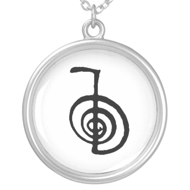 Cho Ku Rei protection necklace (Reiki charged) (Front)