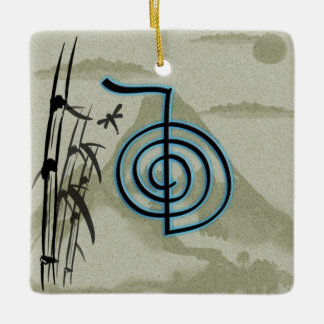 Cho Ku Rei Reiki Mountain Ceramic Ornament
