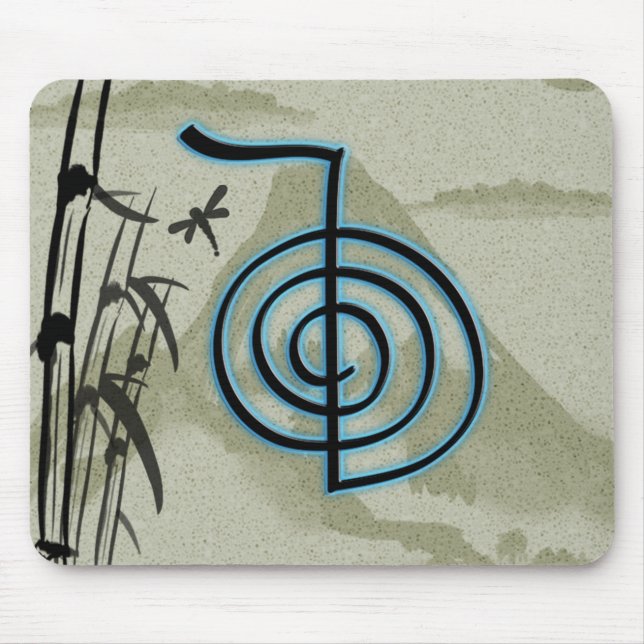 Cho Ku Rei Reiki Mountain Mouse Pad (Front)