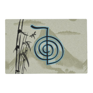 Cho Ku Rei Reiki Mountain Placemat