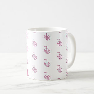 Cho Ku Rei Reiki Symbol Classic White Reiki Mug