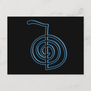 Cho Ku Rei Reiki Symbol Postcard