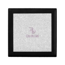 Cho Ku Rei Reiki Symbol Silver Glitter