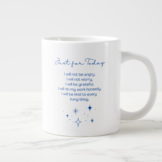 Cho Ku Rei Symbol Reiki Energy Healing Giant Coffee Mug (Right)