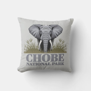 Chobe National Park Botswana Throw Pillow