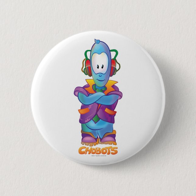 CHOBOT PINBACK BUTTON (Front)